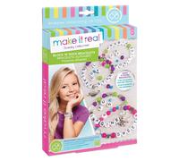 Make It Real - Block n’ Rock Bracelets. DIY Alphabet Letter Beads & Charms Brace