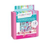 Make It Real Juego de pulseras Pretty en rosa, juguete creativo