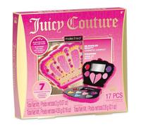 Make It Real: Juicy Couture Bejeweled Beauty Cosmetic Compact - Glam para Ojos, Labios y Cara, Estuche de Maquillaje en Forma de Corona, para niñas y niños a Partir de 6 años