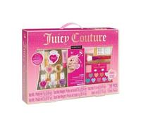 Make It Real Juicy Couture Luxe - Juego de maquillaje para niñas con pulsera de brillo labial, sombra de ojos, esmalte de uñas y calcomanías, kit completo de maquillaje para un estilo creativo, a