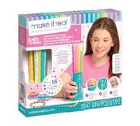 Make It Real Máquina para hacer pulseras Heishi con 2047 cuentas de colores, 16 colores de moda, juguetes creativos para niñas, multicolor, idea de regalo creativa a partir de 8 años