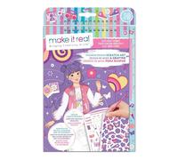 Make It Real - Arte para rascar Diseño de Moda Groovy Vibes Multicolor S (3211m)
