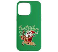 Make it Reign Funny Santa Make it Reign Carcasa para iPhone 15 Pro MAX