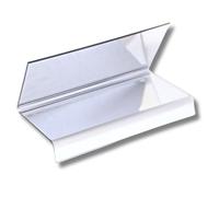 Make It Rite Mirror de 2 vías de 8 pulgadas de ancho para vitrectomía boca abajo y recuperación pulmonar pronosticada. Fácil de ver la televisión durante la recuperación boca abajo