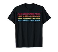 Make Lying Wrong Again Human’s Rights Women Speak Camiseta