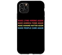 Make Lying Wrong Again Human’s Rights Women Speak Carcasa para iPhone 11 Pro Max