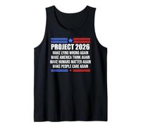 Make Lying Wrong Again Sign Project 2026 No Kings in America Camiseta sin Mangas