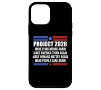 Make Lying Wrong Again Sign Project 2026 No Kings in America Carcasa para iPhone 12 Mini