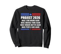 Make Lying Wrong Again Sign Project 2026 No Kings in America Sudadera