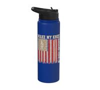 Make My Knee Great Again - Knee Surgery Replacement Recovery Stainless Steel Insulated Water Bottle
