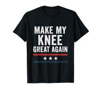 Make My Knee Great Again Motivación Fisioterapia Humor Camiseta