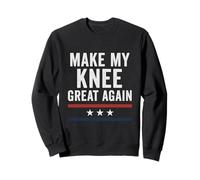Make My Knee Great Again Motivación Fisioterapia Humor Sudadera