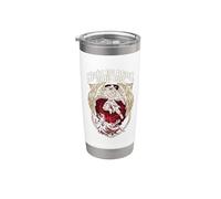 Make No Peace with Evil Archangel Michael Vaso térmico de acero inoxidable de doble pared