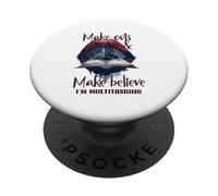 Make Outs and Make Believe I'm Multitasking PopSockets PopGrip Adhesivo