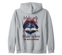 Make Outs and Make Believe I'm Multitasking Sudadera con Capucha