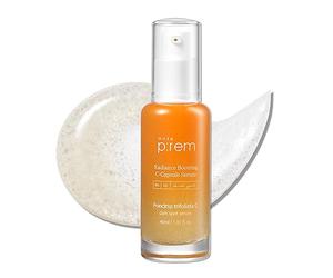 [Make p:rem] Poncirus trifoliata C Dark Spot Serum | Suero limpiador de la piel | Tratamiento de tono de piel desigual | Suero de vitamina C facial | 40 ml, 1.35 onzas líquidas | Make P:REM