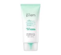 Make Prem UV Defence Me Crema Solar Sin Sebo SPF 50+ P Reef Safe Coreana con Acabado Mate y Sin Poros, Protección UVA/UVB 50 ml, 1.69 Onzas Líquidas