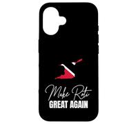 Make Roti Great Again Funny Trinidad and Tobago Trini Flag Carcasa para iPhone 16