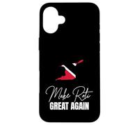 Make Roti Great Again Funny Trinidad and Tobago Trini Flag Carcasa para iPhone 16 Plus