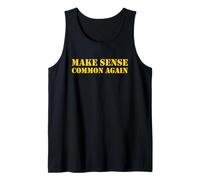 Make Sense Common Again Camiseta sin Mangas