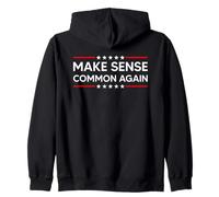Make Sense Common Again Sudadera con Capucha