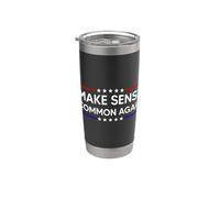 Make Sense Common Again Vaso térmico de acero inoxidable de doble pared