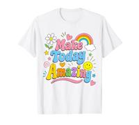 Make Today Amazing Growth Mindset - Cita Motivacional Camiseta gráfica económica