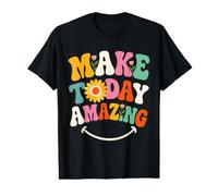 Make Today Amazing Growth Mindset - Cita Motivacional Camiseta gráfica económica