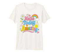 Make Today Amazing Growth Mindset - Cita Motivacional Camiseta Premium