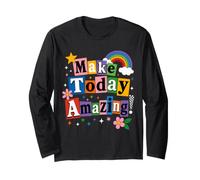 Make Today Amazing Growth Mindset - Cita Motivacional Manga Larga