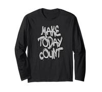 Make Today Count Graffiti Motivational Art Design Manga Larga