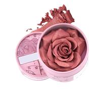 Make Up Blush, Face Blush, 3d Petal Natural Scented Long-Lasting Versatile Use Silky Texture Easy Application Lightweight Design, Fragrance Highlighter for Women