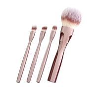 Make Up Brush Kit - 4-in-1 Magnetic Soft Bristles, Portable Cosmetic Brush Tool, Professional Make Up Brushes Set for Face, Powder, Blush, Eyeshadow, Blending, Home, Travel, Party