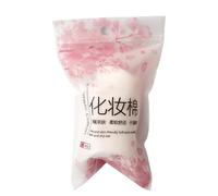 Make Up Remover Pads, Cotton Rounds, Natural Soft Notched Pearl Pattern, Gentle on Skin and Eyes, Ideal for Daily Facial Cleansing Travel Use, 2.36 Inches, White, 100 Pieces