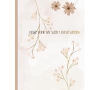 MAKE YOUR DAY WITH A FRESH WRITING: Keep going, Classic Paper Notebook, Floral Design, Paperback Notebook Diary for Girls and Women, Beige colour with 120 pages