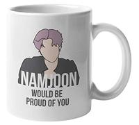 Make Your Mark Design Namjoon Would Be Proud of You K Pop Coffee & Tea Mug Cup or Korean Merch (11oz)
