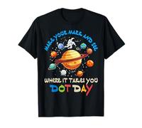 Make Your Mark Happy Dot Day 2025 Dot Planet Niños Niñas Niños Camiseta