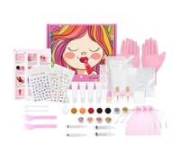 Make Your Own Lip Care Gloss Set, Fun Making Lip Gloss Kit, Handmade Portable Creative Glittery Set, Da rienda suelta a tu creatividad, las mejores ideas de regalo para mujeres, para niñas