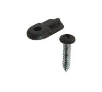 Make2Fit PL 7906 Screen Clips with Screws 12pack Black
