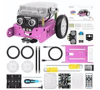 Makeblock mBot Juguete Stem Robot programable robótica de Coche Compatible con programación Scratch/Arduino, Robot Juego Educativo Stem Control Remoto y App para niños 8 años + Rosa
