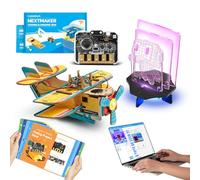 Makeblock NextMaker Stem Kits (Box 1-3) para niños Mayores de 8 años, Kit de Robot Juguetes Educativo de Codificación, Regalo de Kit de Ciencia para Niños para Aprender de Ingeniería de Programación