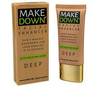MAKEDOWN FACIAL ENHANCER (Deep) Corrector Maquillaje BB Cream Alternativa