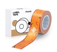 MakeID Cinta de etiquetas compatible con 16 mm x 4 m autoadhesiva resistente al calor como reemplazo para MakeID L1/Q1/E1 Fantasma