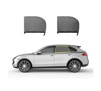 MaKeMoney Parasol de Coche para V-W Tiguan 2. Gen/Tiguan Allspace 2016-2023, Malla De Material De Malla protección UV Parasol de Coche,B/Rear-Window