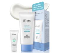 MakePrem UVA UVB Defense me diario Sun Essence Magno vegano protector solar Gel SPF 50+ PA ++++++1.69 FL OZ REEF AMITURA ASCURMA SOLLO SUMBLO SUB SUB