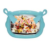 Maker De Helados - Sherbet Machine | Postre De Fruta Mker De Acero Inoxidable Sin Electricidad Obligatoria Incluye 1 Par Espátula Para Hacer Hielo, Postre, Postre