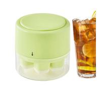 Maker Freezer - Easy Press Mold Lid System Portable, 2.99x2.87in Compact Tray Unit, Freezer Fridge Storage, Beverage Maker, Coffee Tea Whiskey Drinks, Home Kitchen Use, Convenience Tool