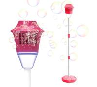Maker Machine - Soplador eléctrico, funciona con pilas recargables, iluminación LED colorida, uso en eventos al aire libre, fiesta de boda, celebración, entretenimiento, exhibición de entretenimiento