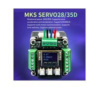 Makerbase MKS SERVO NEMA11/NEMA14 Closed Loop Stepper Motor Driver for CNC 3d Printer Gen-L FOC with Screen RS485 28D