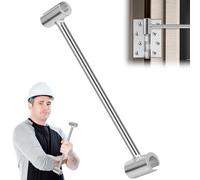 Makerfire Llave de ajuste de espacio de bisagra, herramienta de reparación de bisagras de puerta de 14-19 mm, llave ajustable para perno redondo, calibre estándar, herramienta de ajuste de bisagra de